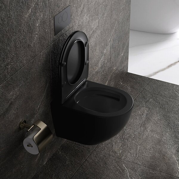 BPS-koupelny Podomítkový modul Geberit DuoFix s WC mísou NO-MTB-03 + ovládací tlačítko Delta 20 chrom