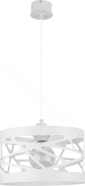 Závěsné moderní osvětlení MODUL FREZ, 1xE27, 60W, 30cm, kulaté, bílé