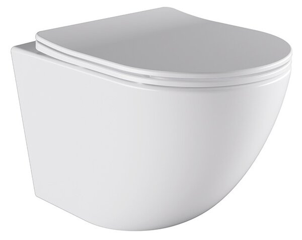 BPS-koupelny Podomítkový modul Geberit DuoFix s WC mísou PO-WH-03 + ovládací tlačítko Delta 50 chrom