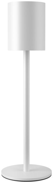 Tectake Moderní stolní lampa Corly, LED, 7 barev světla, stmívatelná - bílá
