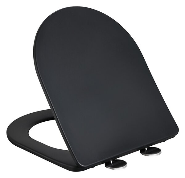 BPS-koupelny Podomítkový modul Geberit DuoFix s WC mísou MU-MTB-GL-RIM-03 + ovládací tlačítko Delta 50 černá mat
