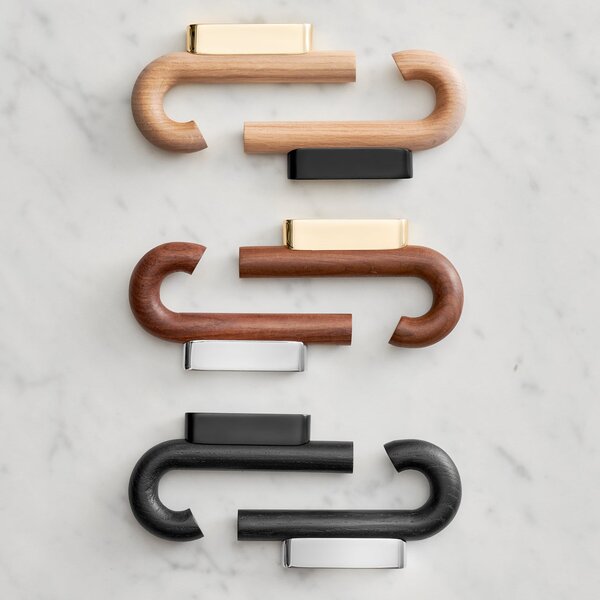 GEJST Dřevěný háček Hook Black Oak/Black - Mini GT138