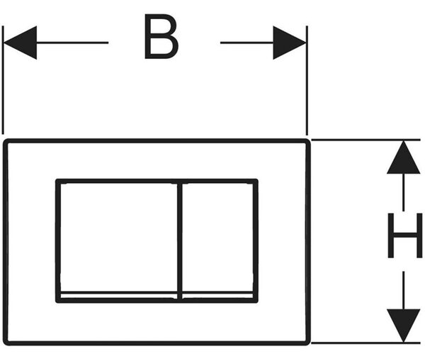 BPS-koupelny Podomítkový modul Geberit DuoFix s WC mísou MU-BL-RIM-03 + ovládací tlačítko Delta 30 bílá