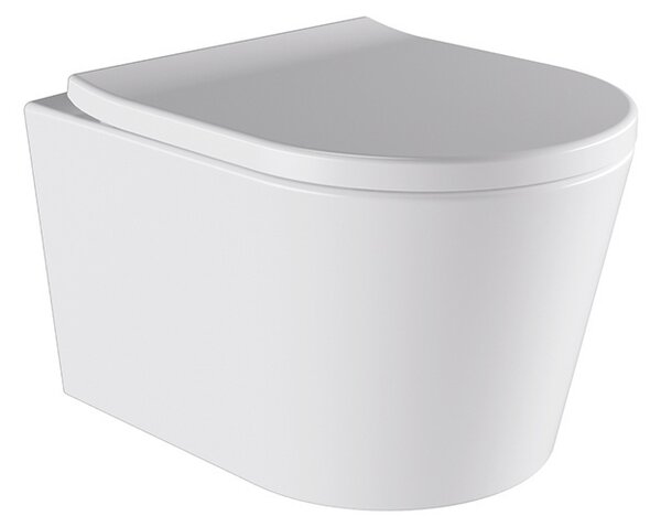 BPS-koupelny Podomítkový modul Geberit DuoFix s WC mísou EL-WH-02 + ovládací tlačítko Delta 50 černá lesk
