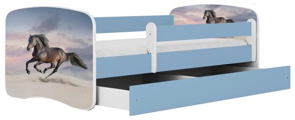 POSTEL PRO DĚTI A MLÁDEŽ 80/160 cm, modrá, bílá MID.YOU - Dětské pokoje sestavy, Online Only
