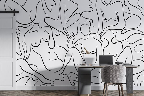 Fototapeta Skupina částí ženského těla’, Designové fototapety na zeď, Populární fototapety, w03755 - Tapeko.co.cz