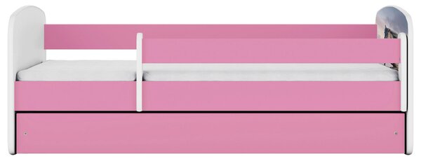 POSTEL PRO DĚTI A MLÁDEŽ 80/160 cm, bílá, pink MID.YOU - Dětské pokoje sestavy, Online Only