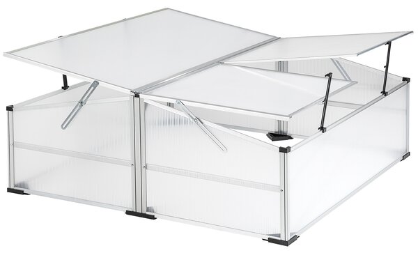 Tectake Pařeniště - 102 x 102 x 41 / 31 cm