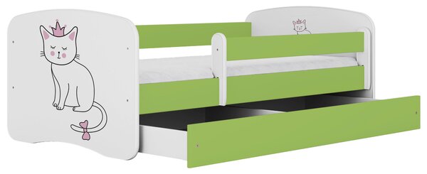 POSTEL PRO DĚTI A MLÁDEŽ 80/160 cm, zelená, bílá MID.YOU - Dětské pokoje sestavy, Online Only