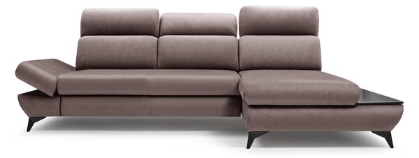 Rohová sedací souprava Titan (šedá) (P). Akce -25%