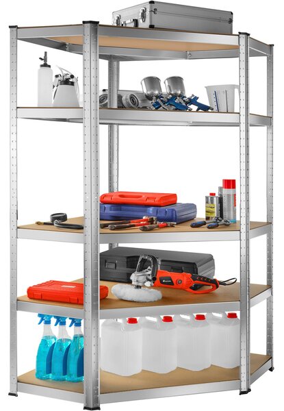 Tectake Regál - 180 x 89,5 x 89,5 cm, 875 kg