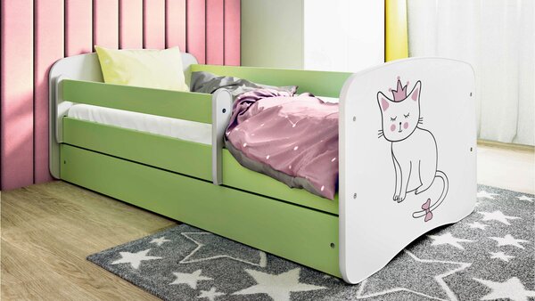 POSTEL PRO DĚTI A MLÁDEŽ 80/160 cm, zelená, bílá MID.YOU - Dětské pokoje sestavy, Online Only