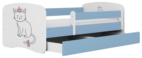 POSTEL PRO DĚTI A MLÁDEŽ 80/160 cm, modrá, bílá MID.YOU - Dětské pokoje sestavy, Online Only