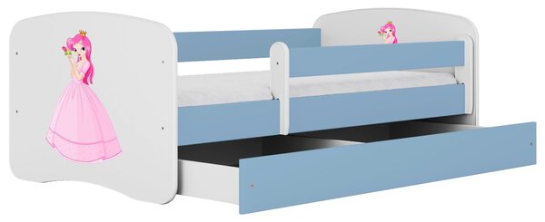 POSTEL PRO DĚTI A MLÁDEŽ 80/160 cm, modrá, bílá MID.YOU - Dětské pokoje sestavy, Online Only