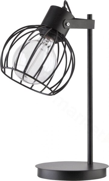 Moderní stolní lampa LUTO, 1xE27, 60W, černá