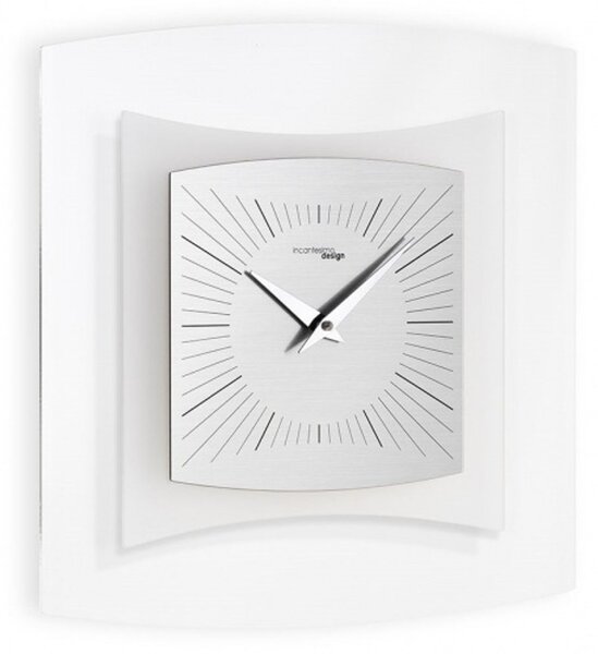 Designové nástěnné hodiny I059M chrome IncantesimoDesign 35cm