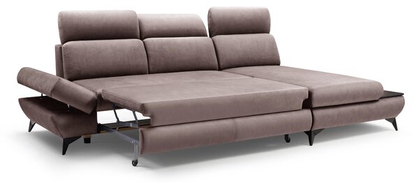 Rohová sedací souprava Titan (šedá) (P). Akce -25%