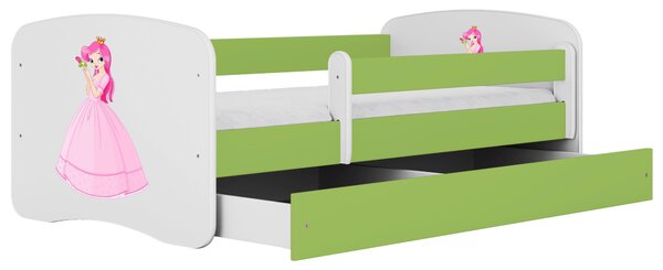 POSTEL PRO DĚTI A MLÁDEŽ 80/160 cm, zelená, bílá MID.YOU - Dětské pokoje sestavy, Online Only