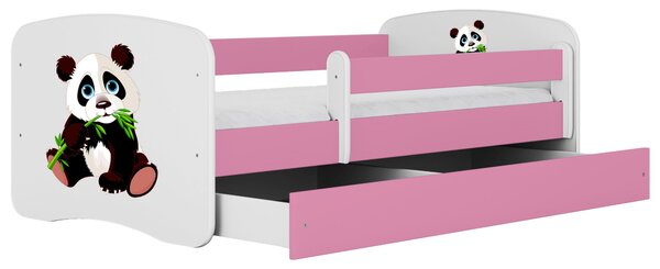 POSTEL PRO DĚTI A MLÁDEŽ 80/160 cm, bílá, pink MID.YOU - Dětské pokoje sestavy, Online Only