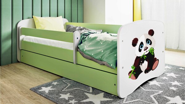 POSTEL PRO DĚTI A MLÁDEŽ 80/160 cm, zelená, bílá MID.YOU - Dětské pokoje sestavy, Online Only