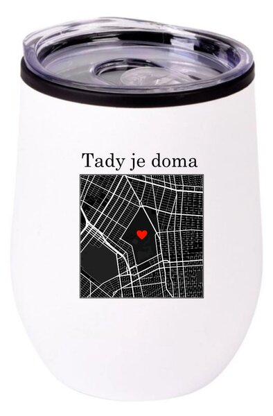 Personalizovaný termohrnek "bowl" s mapou