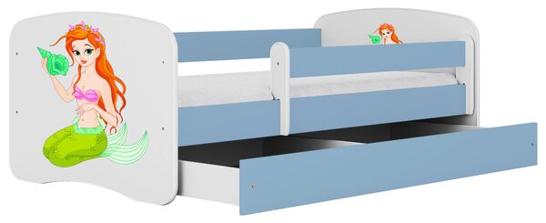 POSTEL PRO DĚTI A MLÁDEŽ 80/160 cm, modrá, bílá MID.YOU - Dětské pokoje sestavy, Online Only