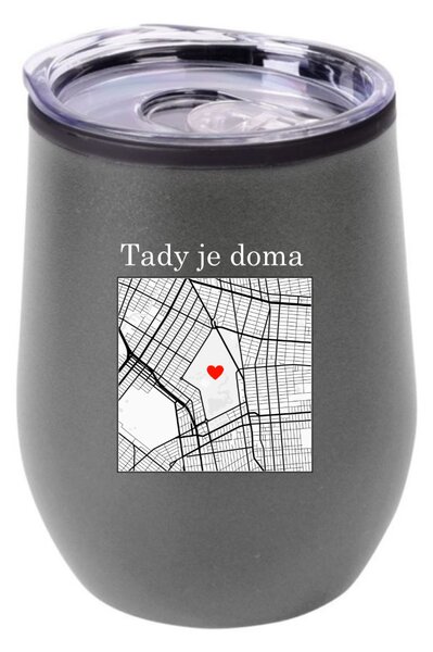 Personalizovaný termohrnek "bowl" s mapou
