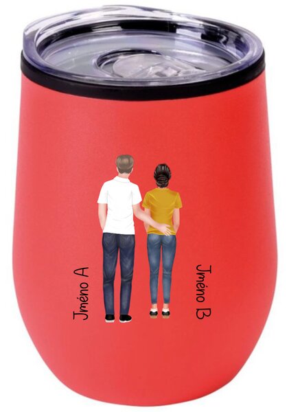 Personalizovaný termohrnek "bowl" s párem