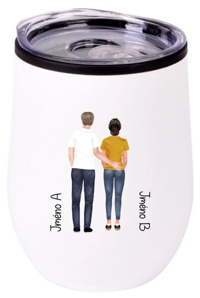 Personalizovaný termohrnek "bowl" s párem