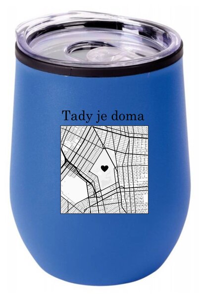 Personalizovaný termohrnek "bowl" s mapou