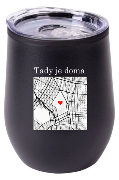 Personalizovaný termohrnek "bowl" s mapou