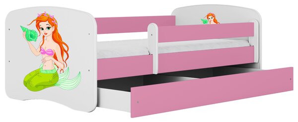POSTEL PRO DĚTI A MLÁDEŽ 80/160 cm, pink, bílá MID.YOU - Dětské pokoje sestavy, Online Only
