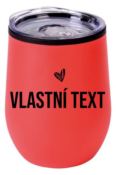 Vlastní text na termohrnek "bowl"