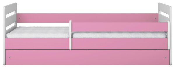 POSTEL PRO DĚTI A MLÁDEŽ 80/140 cm, bílá, pink MID.YOU - Dětské pokoje sestavy, Online Only