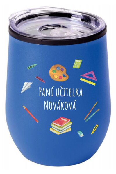 Personalizovaný termohrnek "bowl" pro paní učitelku/pana učitele (pomůcky)