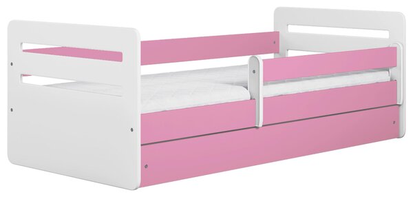 POSTEL PRO DĚTI A MLÁDEŽ 80/140 cm, bílá, pink MID.YOU - Dětské pokoje sestavy, Online Only