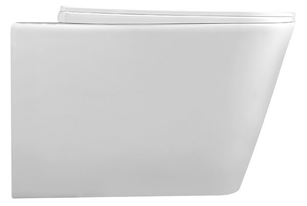 BPS-koupelny Podomítkový modul Geberit DuoFix s WC mísou RN-WH-RIM-03 + ovládací tlačítko Delta 50 černá lesk
