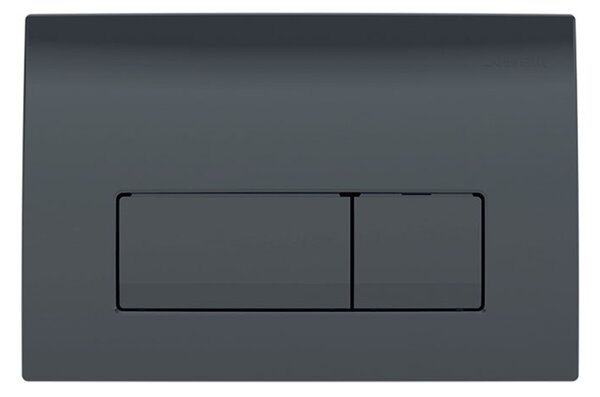 BPS-koupelny Podomítkový modul Geberit DuoFix s WC mísou MU-BL-GL-RIM-03 + ovládací tlačítko Delta 50 černá mat