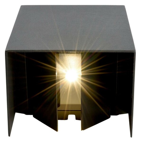 Deko-Light KapegoLED nástěnné přisazené svítidlo Arcturus II 220-240V AC/50-60Hz 6,00 W 3000 K 200 lm 140 mm tmavěšedá 731100