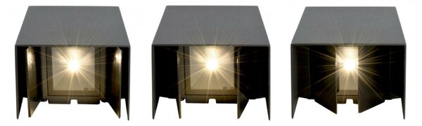 Deko-Light KapegoLED nástěnné přisazené svítidlo Arcturus II 220-240V AC/50-60Hz 6,00 W 3000 K 200 lm 140 mm tmavěšedá 731100
