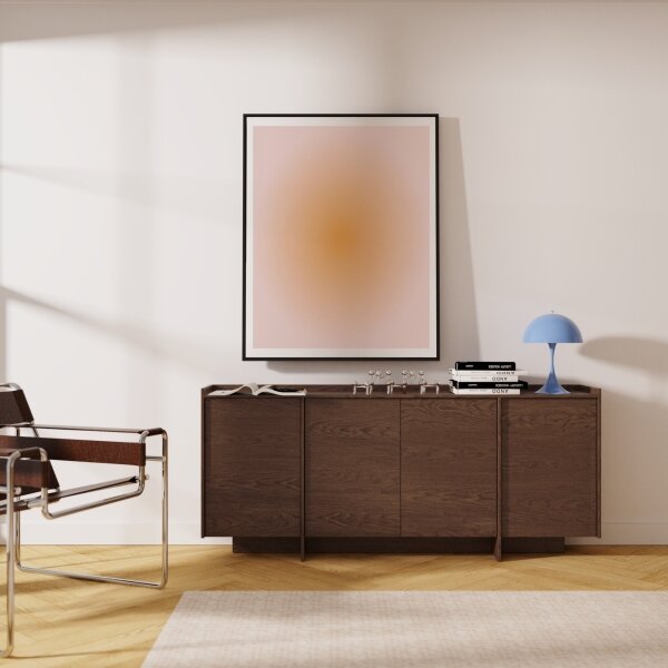 Komoda KEMI 200x90x38 dub