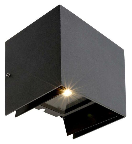 Deko-Light KapegoLED nástěnné přisazené svítidlo Arcturus II 220-240V AC/50-60Hz 6,00 W 3000 K 200 lm 140 mm tmavěšedá 731100