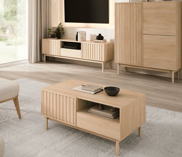 Konferenční stolek KIOTO 106x53 cm dub cremona