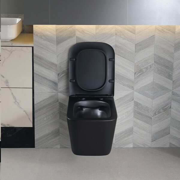 BPS-koupelny Podomítkový modul Geberit DuoFix s WC mísou RN-MTB-RIM-03 + ovládací tlačítko Delta 50 bílá