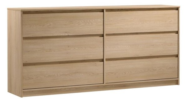 Komoda MIYABI 181x86x40 cm dub cremona
