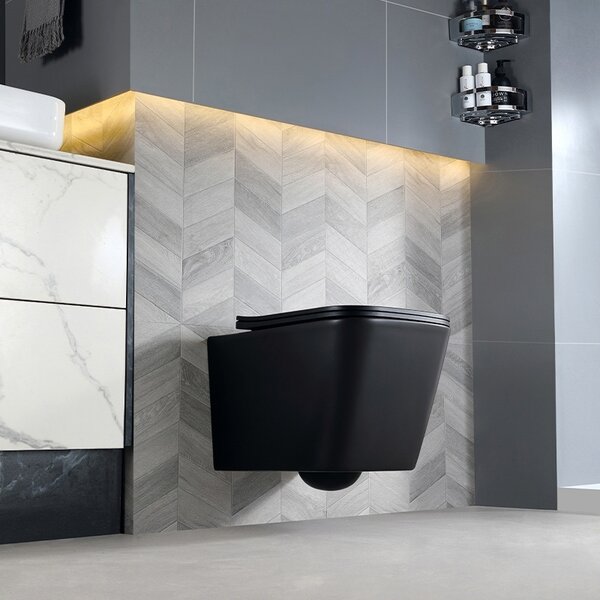 BPS-koupelny Podomítkový modul Geberit DuoFix s WC mísou RN-MTB-RIM-03 + ovládací tlačítko Delta 50 bílá