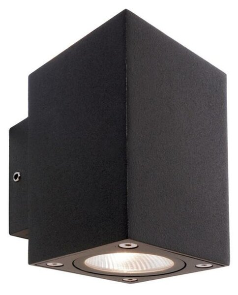 Deko-Light KapegoLED nástěnné přisazené svítidlo Cubodo II Double DG Mini 220-240V AC/50-60Hz 9,90 W 3000 K 440 lm 90 mm tmavěšedá 731030