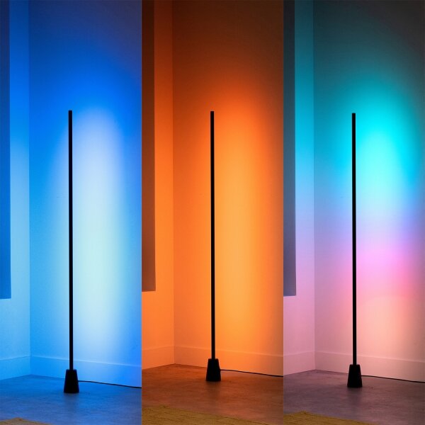 Philips -LED RGBIC Stmívat.stojací lampa GRADIENT LED/9,7W/230V 2200-6500K Wi-Fi