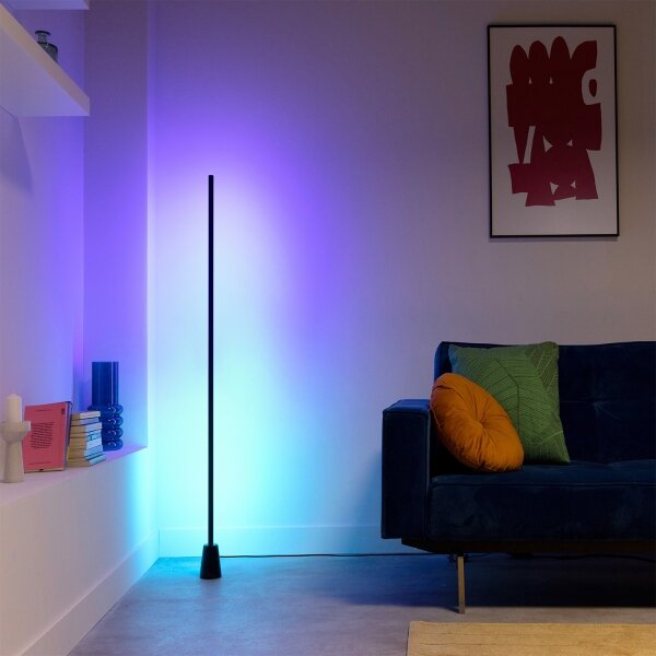 Philips -LED RGBIC Stmívat.stojací lampa GRADIENT LED/9,7W/230V 2200-6500K Wi-Fi