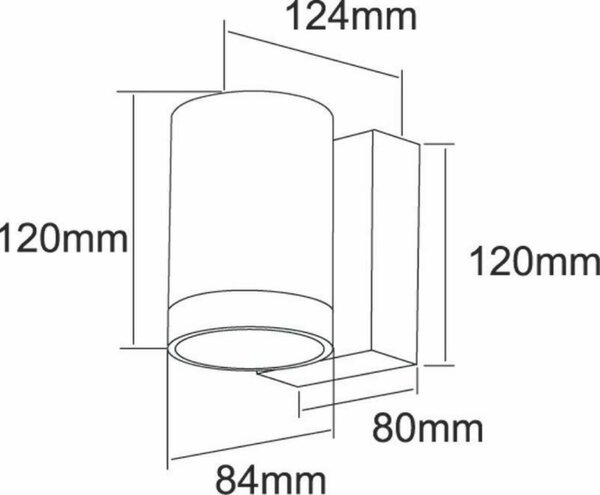Deko-Light KapegoLED nástěnné přisazené svítidlo Mobby II Single 220-240V AC/50-60Hz 9,90 W 3000 K 810 lm 84 mm tmavěšedá 731072